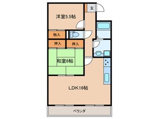 クリスタルヒルズの物件間取画像